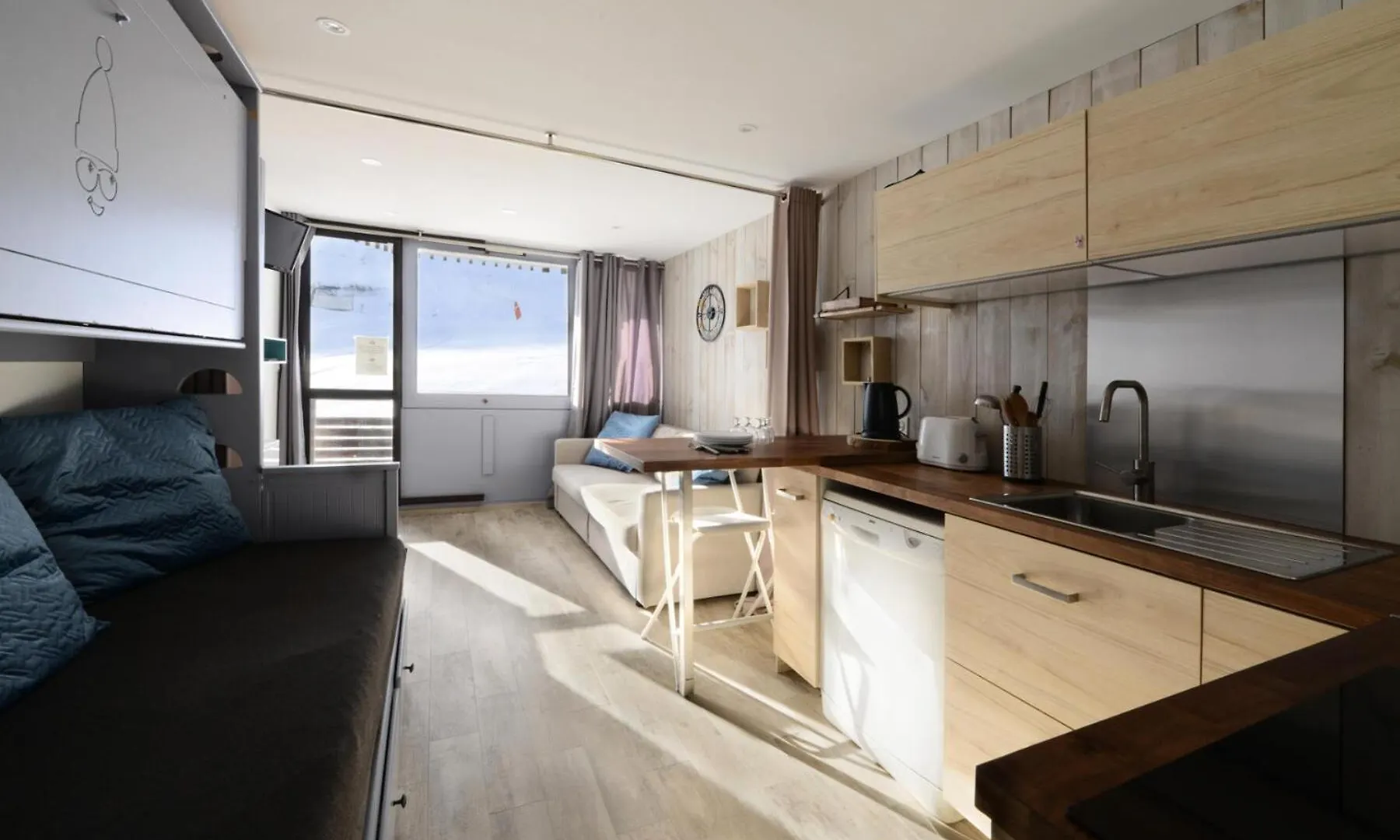 Residence Zenith - Studio Pour 4 Personnes 114 La Plagne Tarentaise